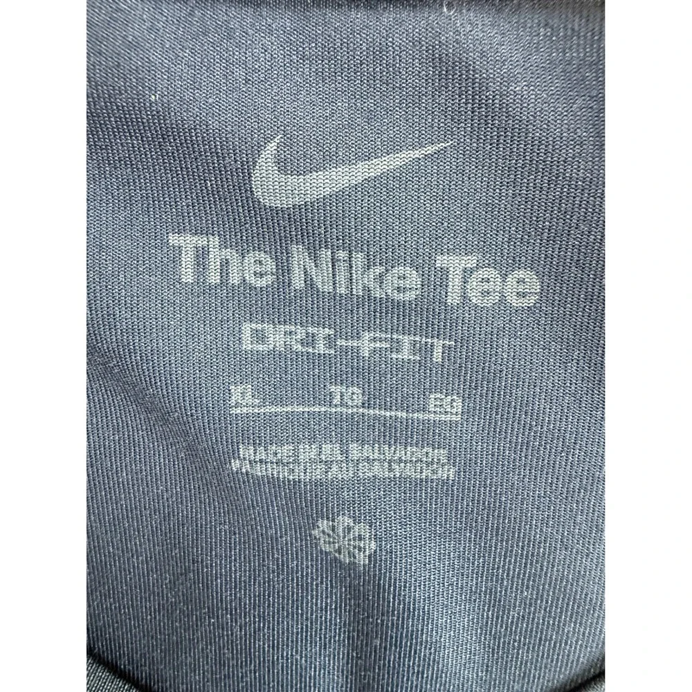 Nike Dri-FIT T-Shirt Kids XL Navy Blue Short Sleeve Athletic‎ Swoosh Tee